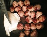 簡単！節約＊肉団子の甘酢あんかけ作り方17写真