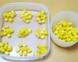 【お惣菜パン】ふわもちコーンちぎりパン作り方5写真