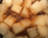 こんにゃくと大根の煮物作り方7写真