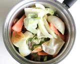 残り野菜で❀うちの野菜スープストック作り方5写真