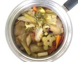 残り野菜で❀うちの野菜スープストック作り方6写真