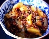 カブのそぼろあんかけ作り方4写真