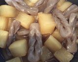 こんにゃくと大根の煮物作り方9写真