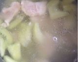 夏に♪鶏胸肉と瓜のあっさりスープ作り方10写真