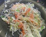 しらすネギと明太子のバター風味パスタ作り方4写真