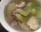 夏に♪鶏胸肉と瓜のあっさりスープ作り方11写真