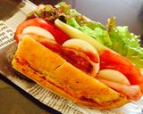 簡単カリカリベーコンのサンドイッチ作り方6写真