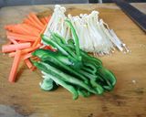 カラフルひじき煮作り方1写真