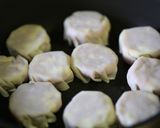 コーンとチーズの包み餃子。作り方6写真
