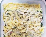 簡単！ズッキーニとベーコンの重ね焼き作り方6写真