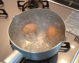 味付け卵＜塩味＞ラーメンに！作り方1写真