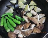 夏野菜と鮭のみぞれポン酢作り方2写真