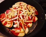 ナスと豚こまの重ね蒸し作り方4写真