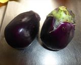 ストウブで丸ナスのミンチチーズ作り方1写真