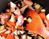 簡単、野菜たっぷりミネストローネ作り方1写真