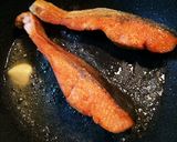 サーモンムニエル♡レモンバターソテー♡作り方5写真
