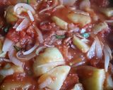 スペイン風オムレツ★炒めて混ぜて焼くだけ作り方3写真