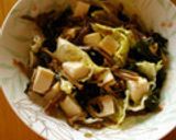 お豆腐サラダわさびドレッシング作り方8写真
