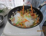 簡単チャプチェ　（春雨炒め）作り方4写真