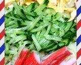 簡単弁当冷やし中華作り方1写真