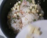 鮭チーズ、枝豆コンボの炊き込み飯!!作り方6写真