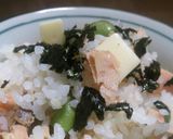 鮭チーズ、枝豆コンボの炊き込み飯!!作り方7写真