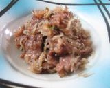 ４等和牛のちりめん山椒和え作り方4写真