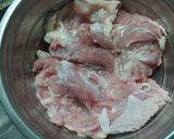鷄モモ肉の甘酢醤油作り方1写真
