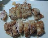 鷄モモ肉の甘酢醤油作り方7写真