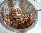 さば煮缶豆腐バーグ作り方2写真