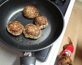 さば煮缶豆腐バーグ作り方5写真