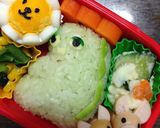 ガチャピン弁当〜呼んだ？〜作り方4写真