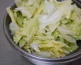 『ザクザク』レタスの*BLTスープ*作り方1写真