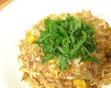 簡単美味♪シラスとミョウガと大葉の夏炒飯作り方5写真