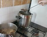 お土産の乾燥ポルチーニでリゾット作り方9写真