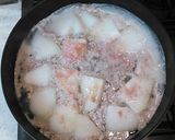 簡単　子供が喜ぶ冬瓜の鳥挽き肉そぼろあん作り方4写真