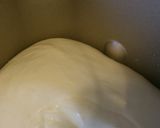 HBで♡豆乳クリームと小豆餡のお豆腐パン作り方1写真