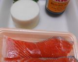 フライパンで鮭焼き・味ぽんおろし添え作り方1写真