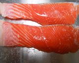 フライパンで鮭焼き・味ぽんおろし添え作り方5写真