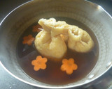 お揚げと玉子の巾着煮♪作り方3写真