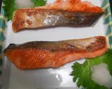 フライパンで鮭焼き・味ぽんおろし添え作り方12写真