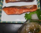 フライパンで鮭焼き・味ぽんおろし添え作り方13写真