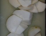 圧力鍋で大根とむね肉のとろりん煮作り方2写真