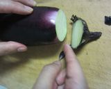 くるみ味噌でなすの田楽作り方6写真