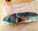 しめ鯖で骨抜き不要の焼き鯖寿司作り方6写真