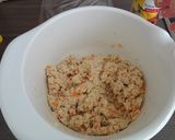 豆腐(木綿)ハンバーグ(ヴィーガン)作り方1写真