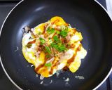 朝食の卵料理に！お好み焼き風☆オムレツ作り方4写真