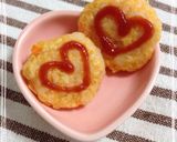 手づかみ離乳食♡オムうどんおやき作り方8写真