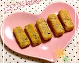 離乳食♡かぼちゃのスティックおやき作り方10写真