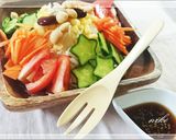 ダイエットレシピ♪基本の野菜サラダ作り方2写真